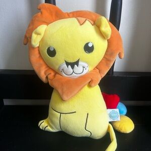 SnuggleBuddies Yellow Lion plush feelings/support stuffed animal